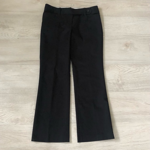 Ann Taylor LOFT Marisa Lightweight Black Trousers Dress Pants - Picture 7 of 16